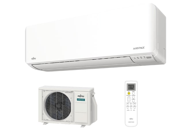 Fujitsu 12,000 BTU 20 SEER Entry Tier Wall Mounted Single Zone System