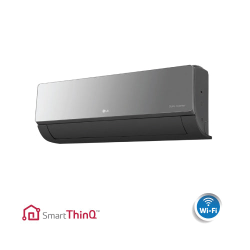 LG Art Cool Mirror 9,000 BTU Wall Mounted Unit With WiFi