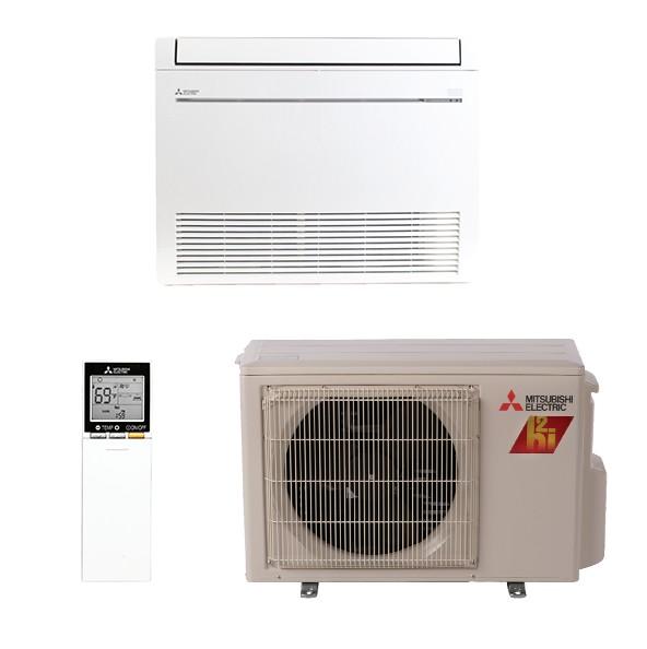 Mitsubishi Ductless 15K Floor Mounted System